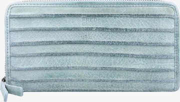 FREDsBRUDER Wallet in Blue: front