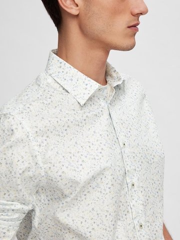 SELECTED HOMME Slim fit Button Up Shirt 'Soho' in White
