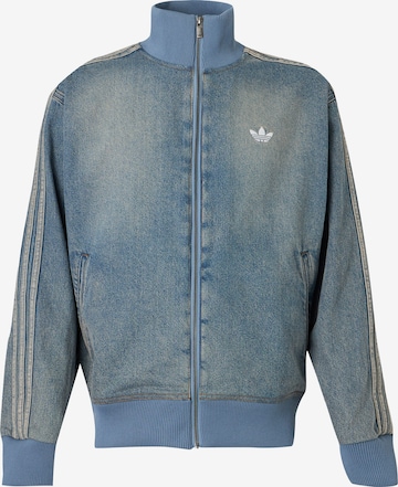 ADIDAS ORIGINALS Välikausitakki 'Firebird Adicolor' värissä sininen: etupuoli