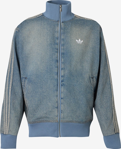 XS dydžio Demisezoninė striukė 'Firebird Adicolor' iš ADIDAS ORIGINALS, spalva – tamsiai (džinso) mėlyna, Prekių apžvalga