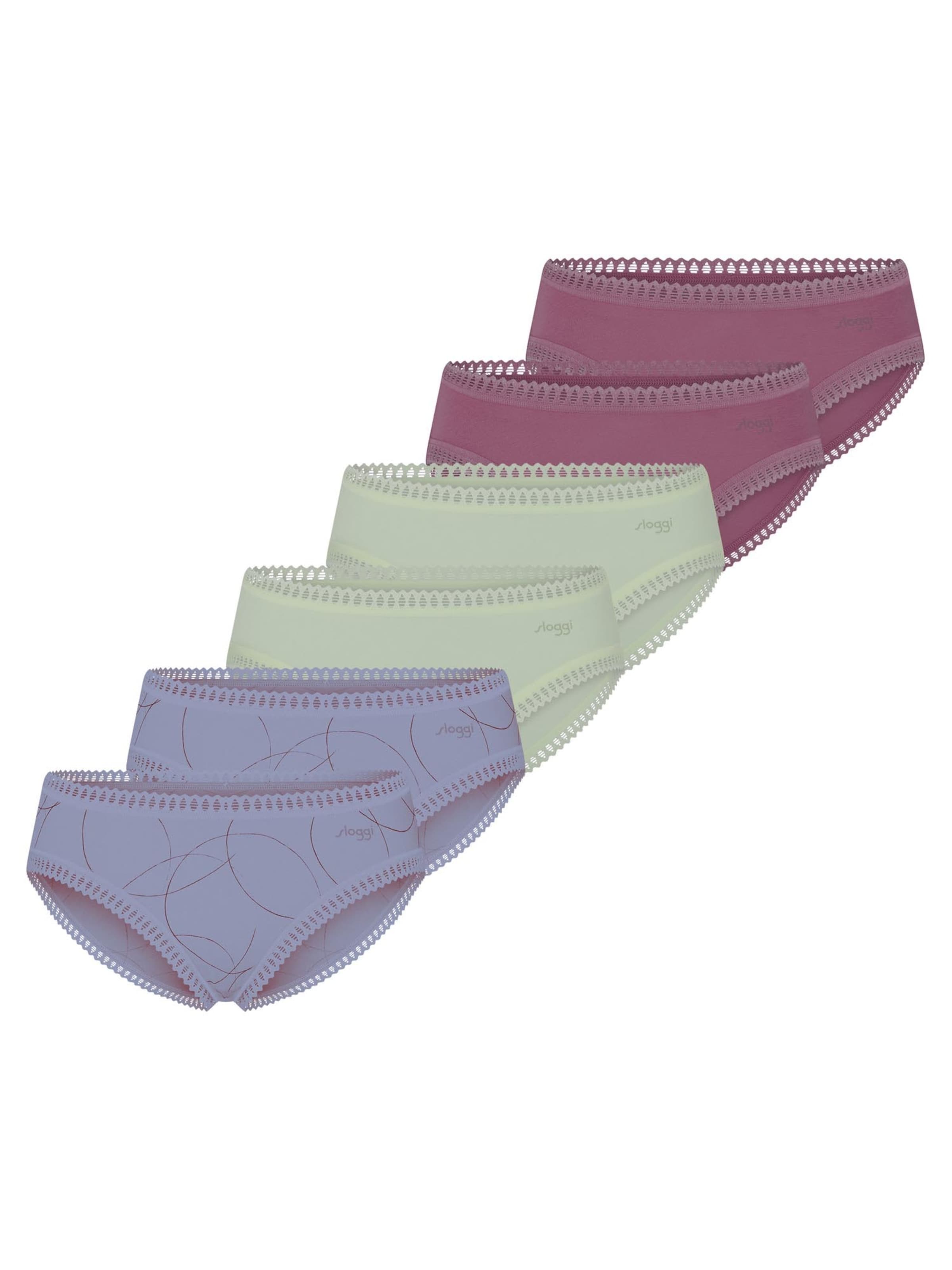 SLOGGI Slip 'GO Crush' in Groen: voorkant