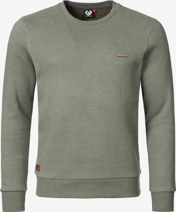 Ragwear Sweatshirt 'Indie' in Green: front