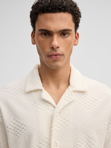 STRELLSON Comfort fit Overhemd 'Joseph' in Wit