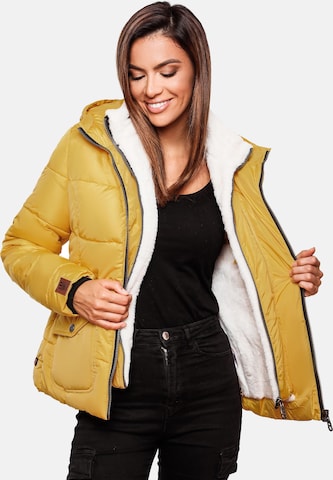 NAVAHOO Winter jacket 'Megan' in Yellow