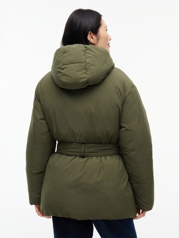 Tommy Jeans Zimní bunda – zelená