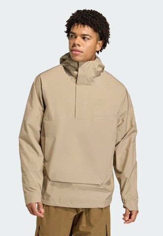 Veste outdoor 'Xploric' ADIDAS TERREX en beige : devant