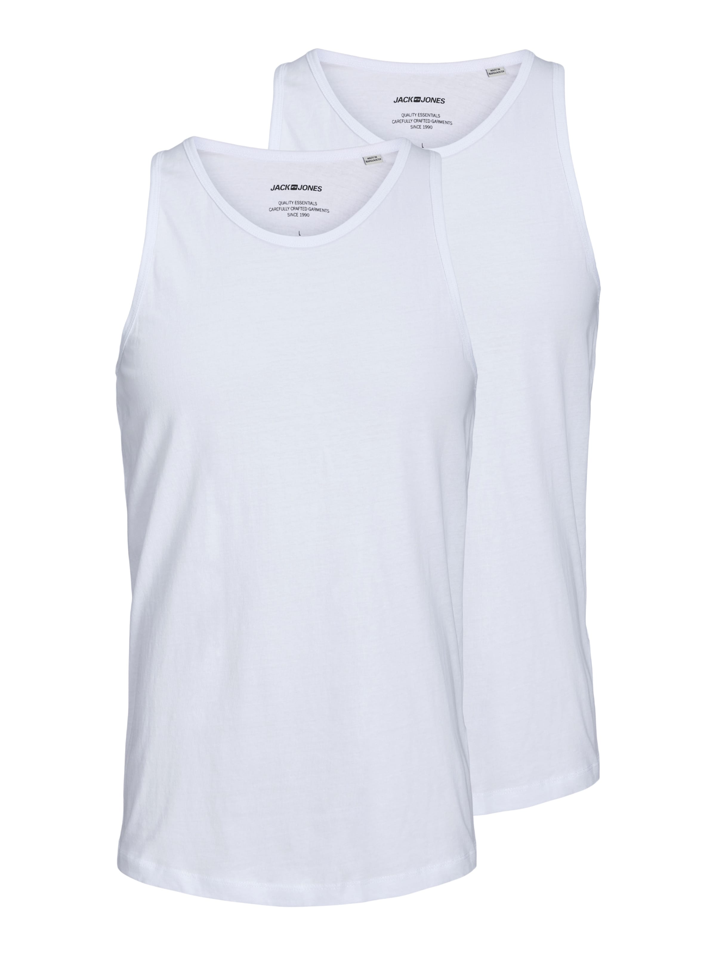 JACK & JONES Bluser & t-shirts i hvid: forside