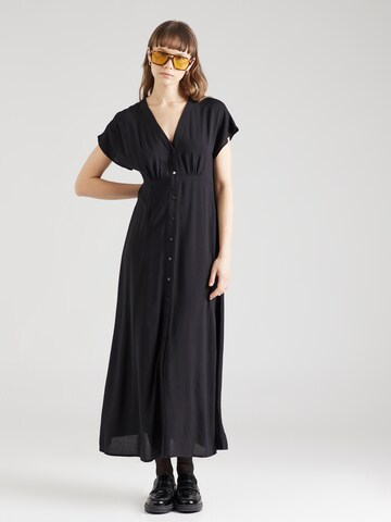 Robe-chemise 'NOVA' ONLY en noir : devant