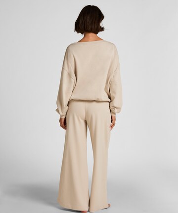 Hunkemöller Wide Leg Hose 'Rory' in Beige
