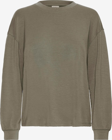 Fransa Свитшот 'FRCOREA' в Зеленый: спереди