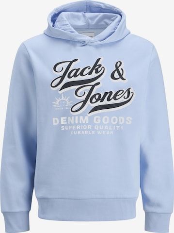 Felpa 'JJELOGO' di Jack & Jones Junior in blu: frontale