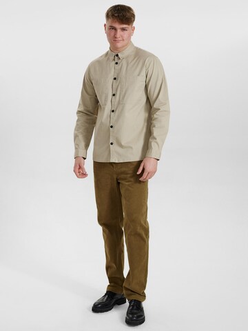 Dxnmxrk Shirt 'DXElvin' in Beige