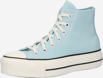 CONVERSE Korkeavartiset tennarit 'CHUCK TAYLOR ALL STAR' värissä sininen: etupuoli