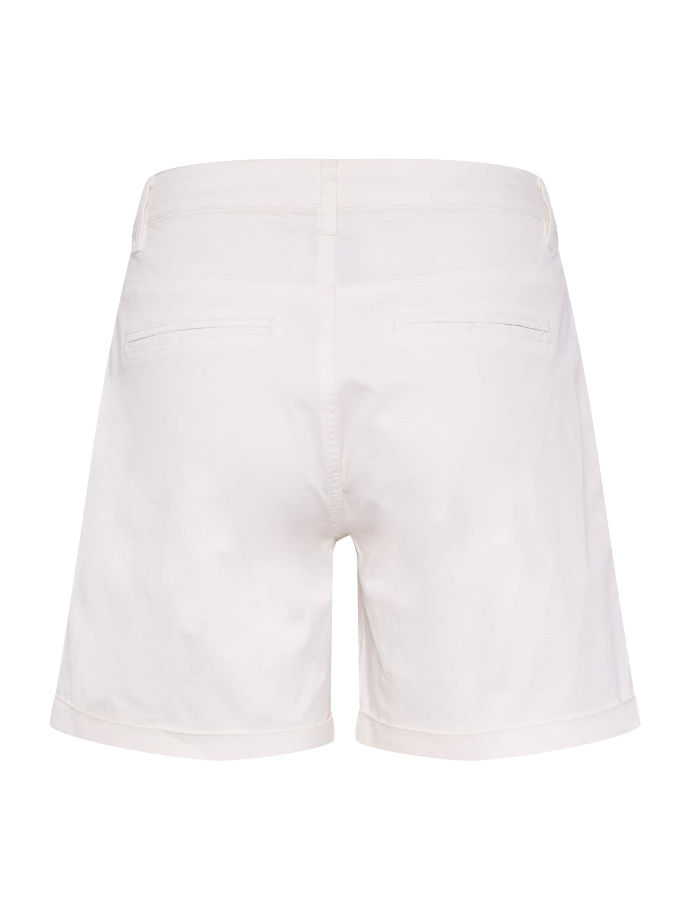 CULTURE Regular Shorts 'CUBrita' in Weiß