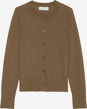 Marc O'Polo Knit Cardigan in Brown: front