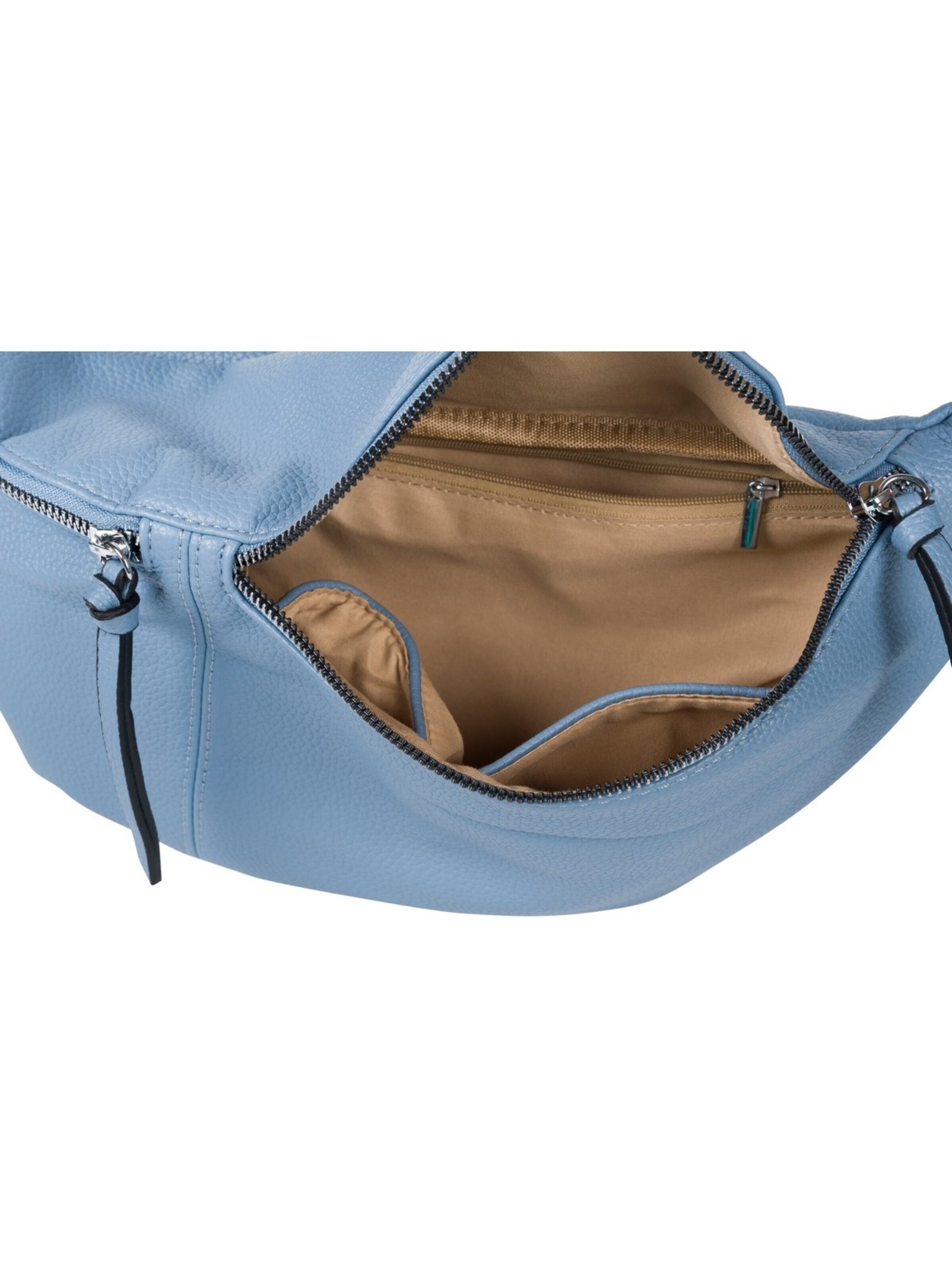 styleBREAKER Umhängetasche 'Halbmond Crossbody Bag Set 3-Teilig'‌‌‌‌‌‌‌‌‌‌ in Blau
