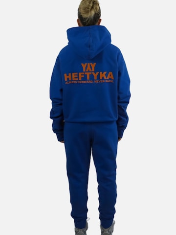 HEFTYKA Pullover 'HOODIE X-TRA HEAVY'‌ in Blau