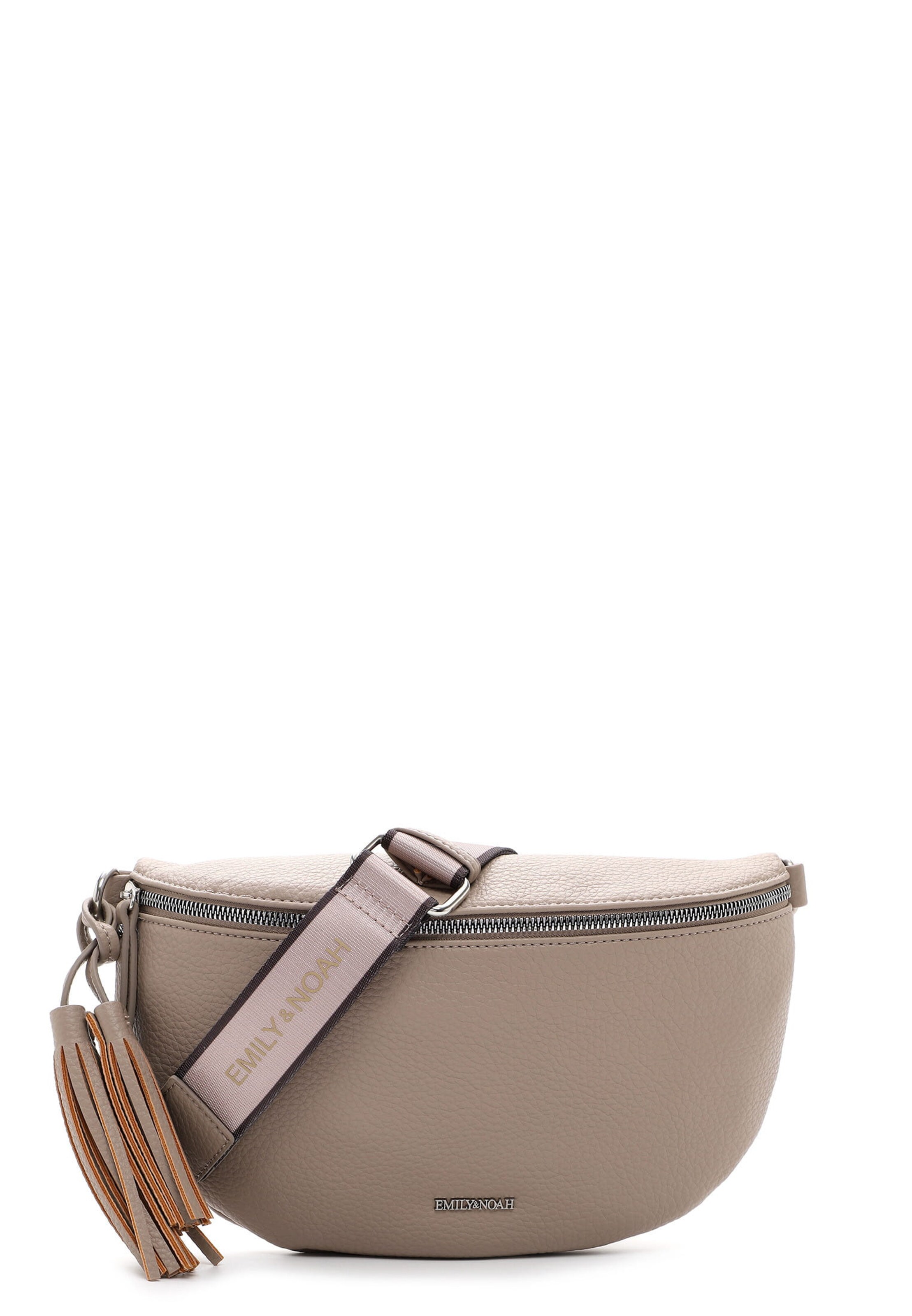 Emily & Noah Skuldertaske 'Belli' i beige: forside