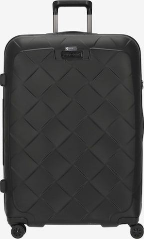 Stratic Trolley 'Leather and More' in Schwarz: Vorderseite