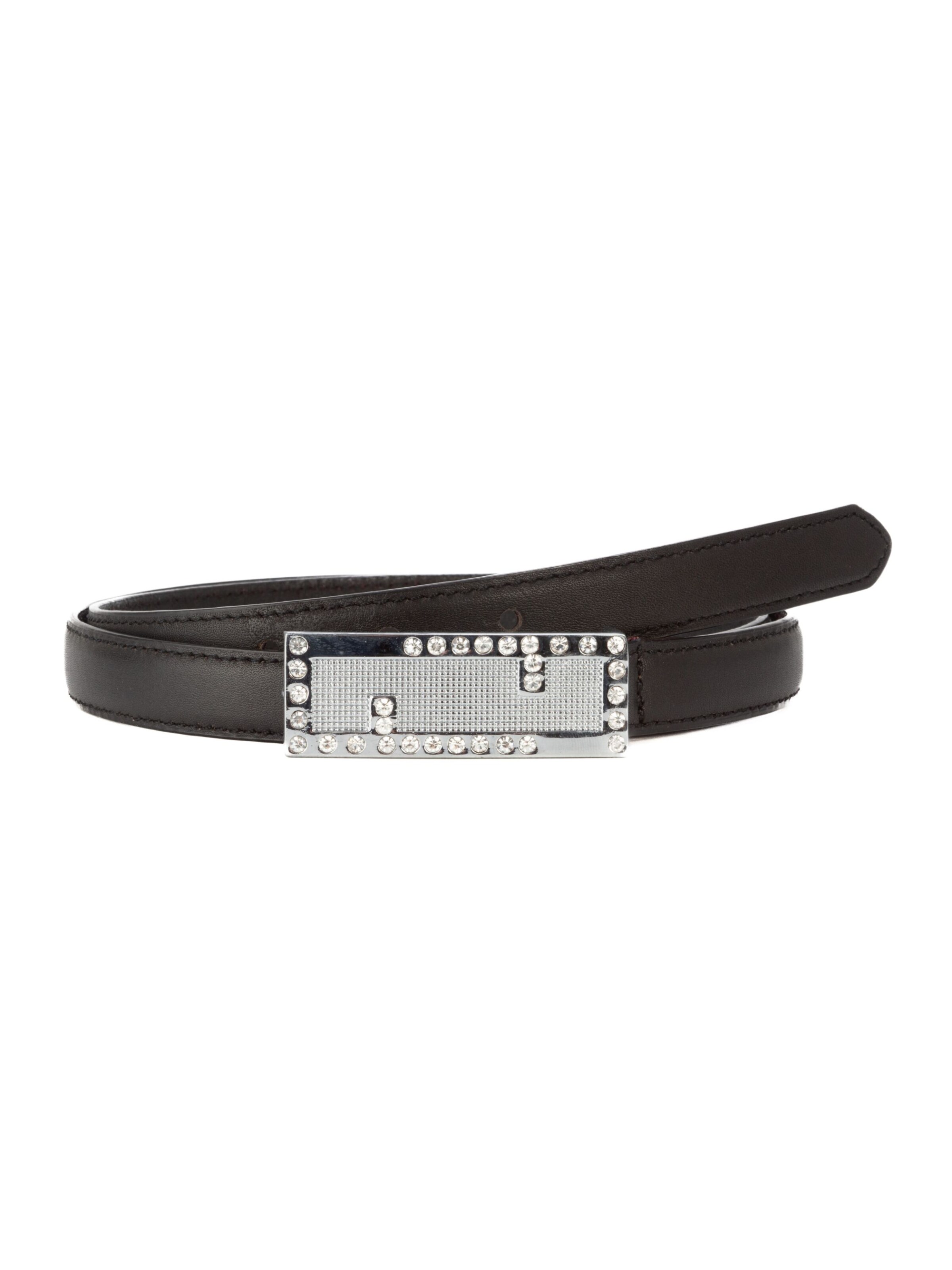 Ceinture BA98 en noir : devant