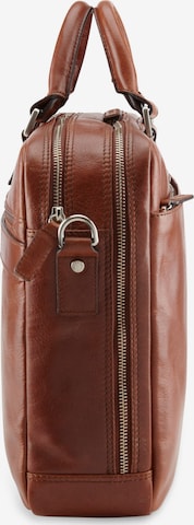 Sac d’ordinateur portable 'Buddy' Picard en marron