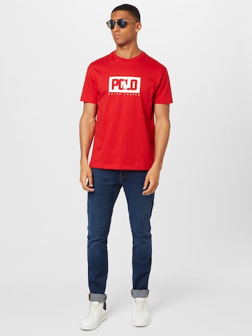 T-Shirt Polo Ralph Lauren en rouge