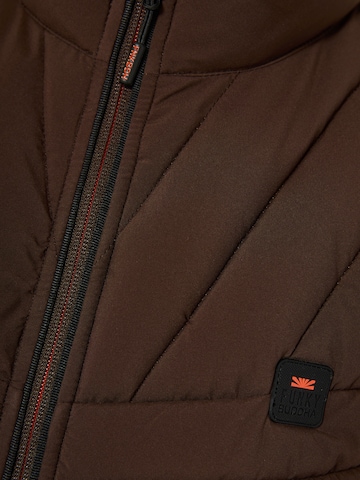 Gilet di Funky Buddha in marrone