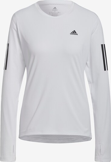 ADIDAS PERFORMANCE قميص عملي 'Own the Run' بـ أسود / أبيض, عرض المنتج