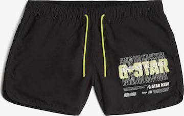 G-STAR Swimming shorts in Black: front