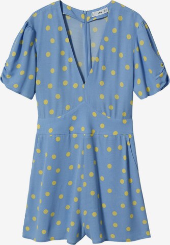 MANGO Jumpsuit in Blau: predná strana