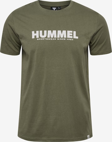 Hummel Functioneel shirt in Groen: voorkant