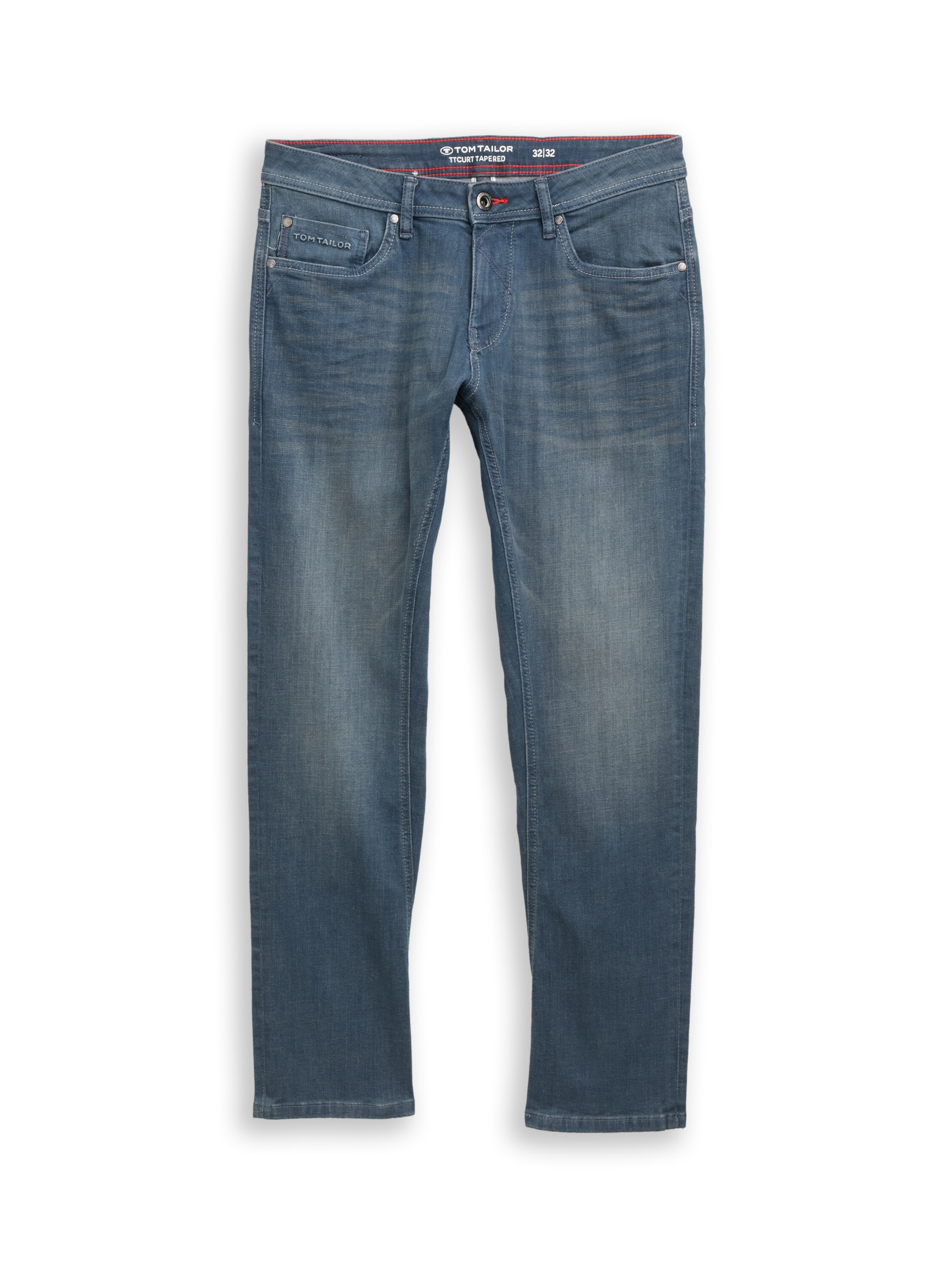 TOM TAILOR Tapered Jeans 'Curt' in Blau: Vorderseite