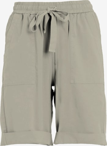 DEHA Regular Broek 'Poplin' in Beige: voorkant