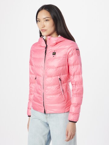 Veste mi-saison Blauer.USA en rose : devant