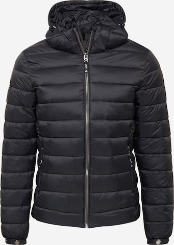 Superdry Between-Season Jacket 'Fuji' in Black: front