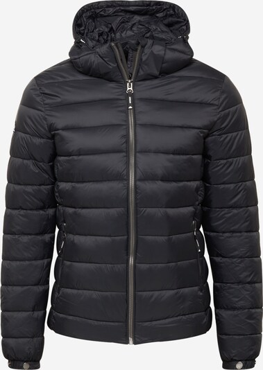 Geacă de primăvară-toamnă 'FUJI' Superdry pe negru / alb, Vizualizare produs