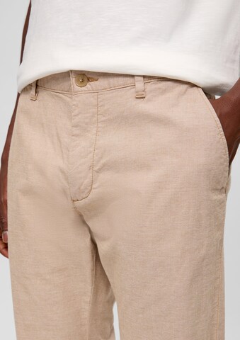 Coupe slim Pantalon chino s.Oliver en beige
