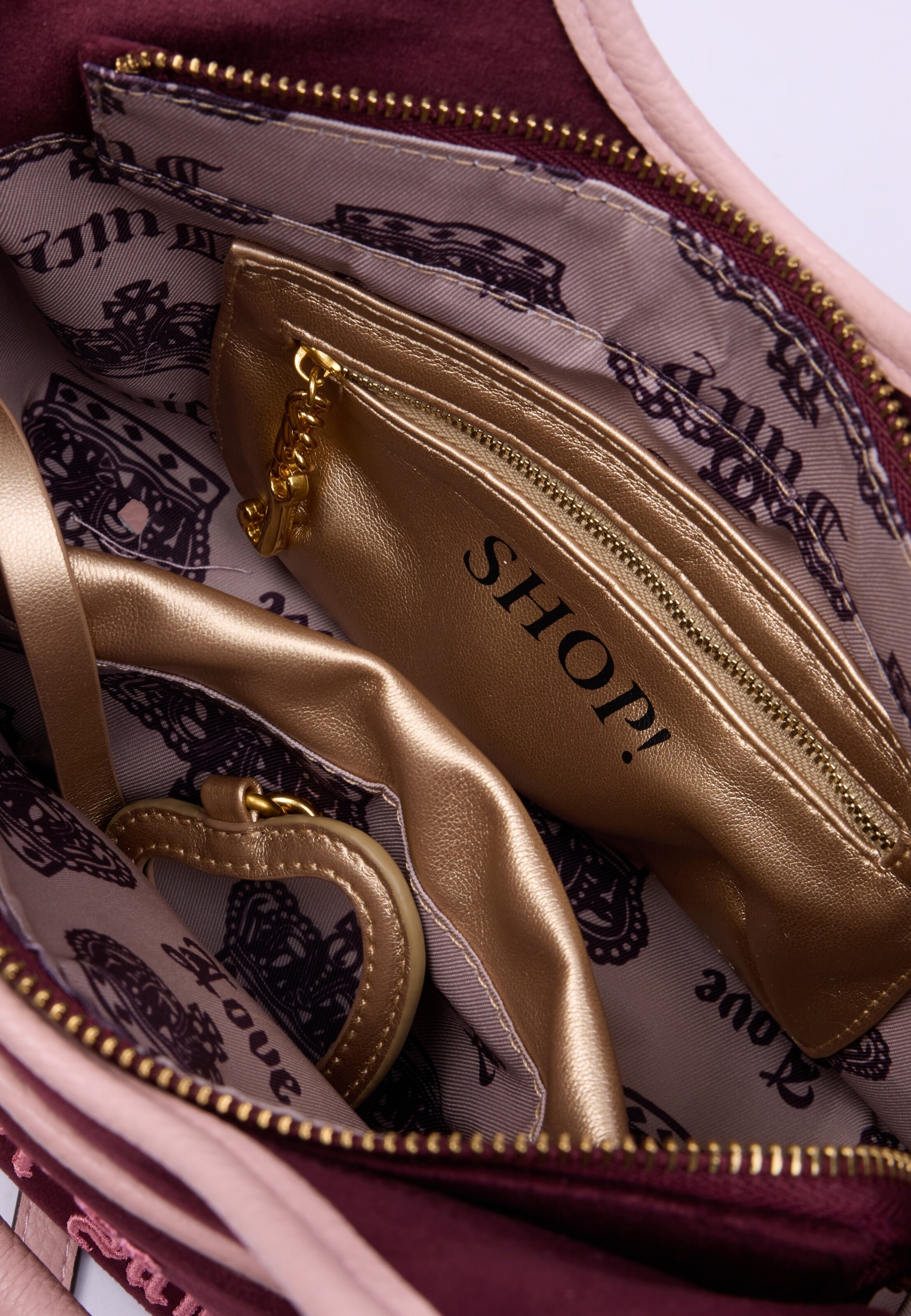 Borsa a mano di Juicy Couture in rosso