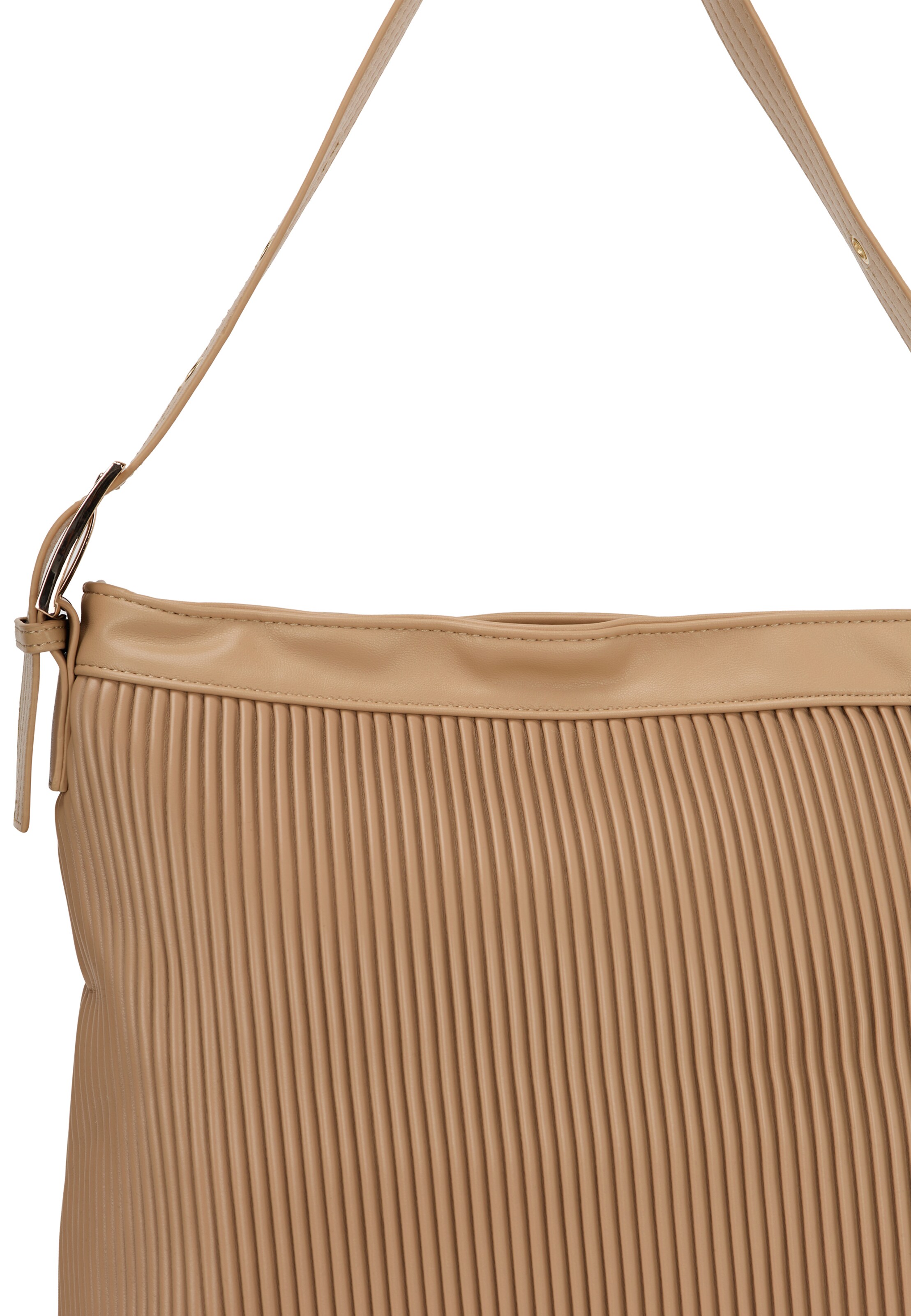 faina Skuldertaske i beige