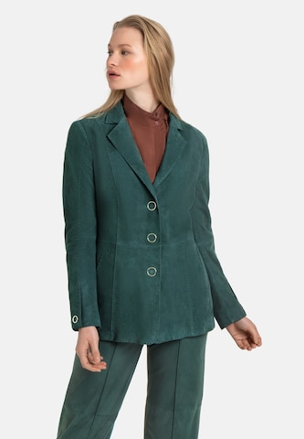 Werner Christ Between-Season Jacket 'Margarita' in Green: front