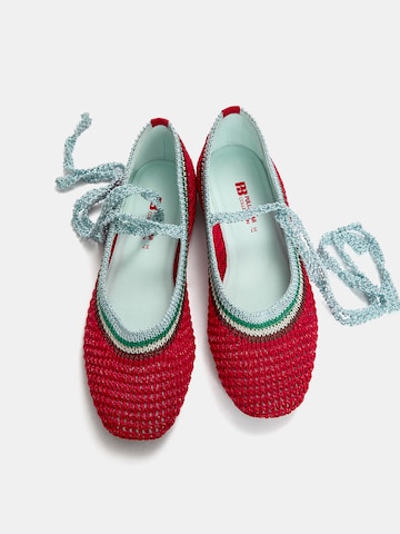 Ballerina di Pull&Bear in rosso