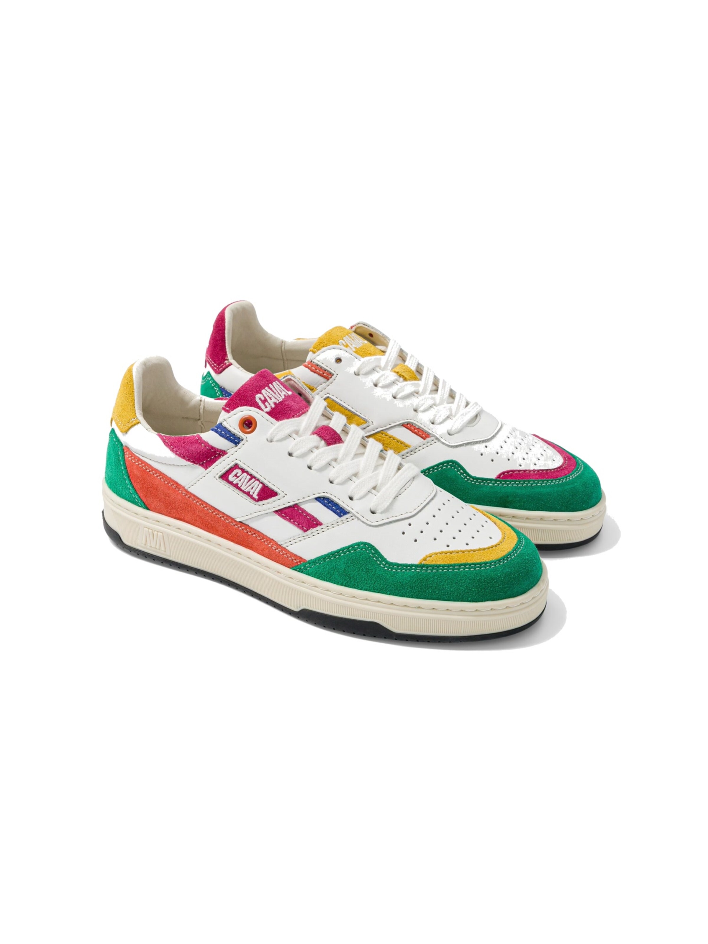 Scarpa stringata ' PLAYGROUND ' di Caval in bianco