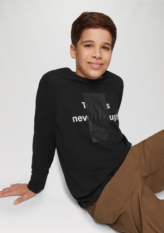 T-Shirt s.Oliver en noir