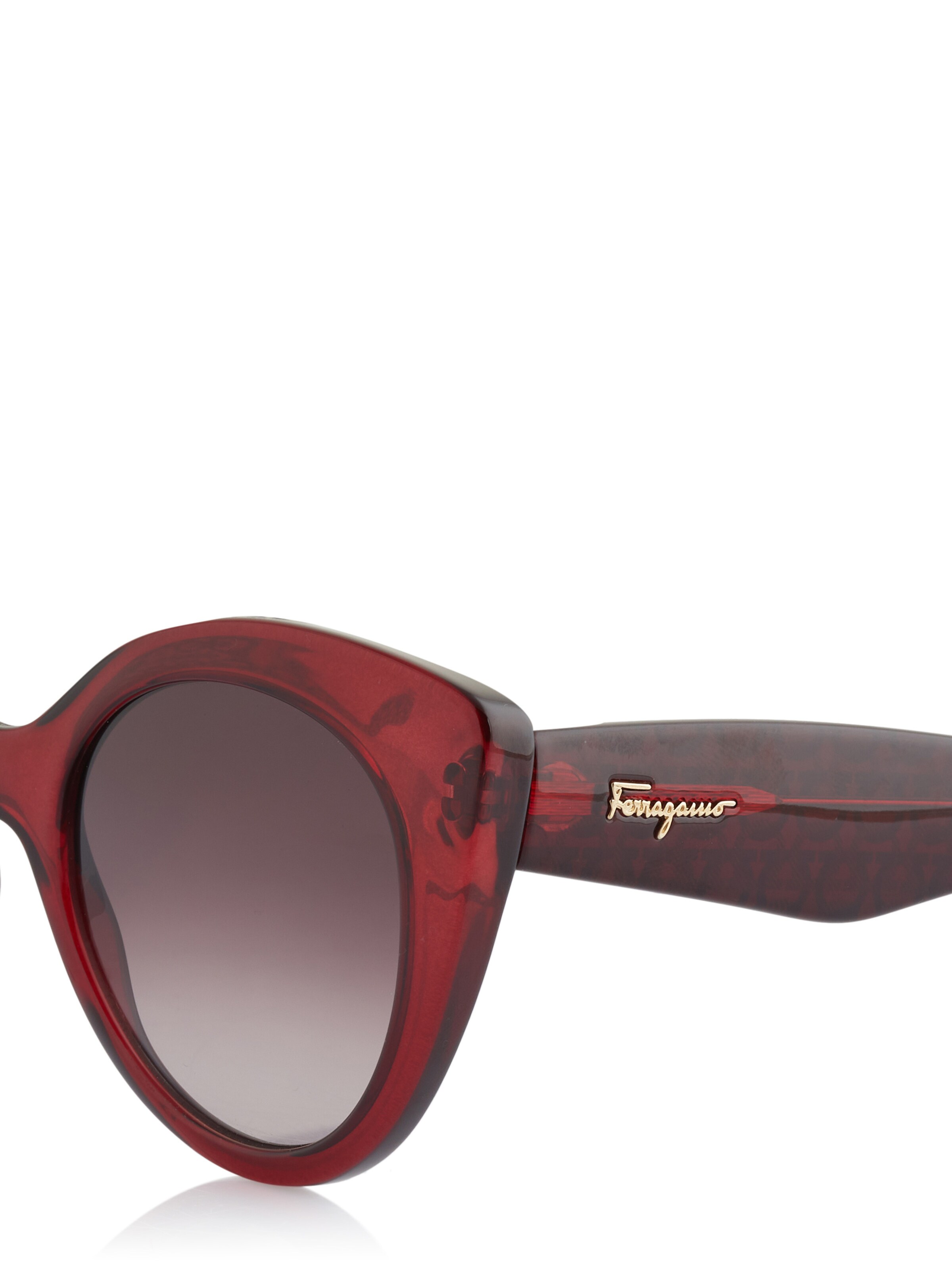 Salvatore Ferragamo Sunglasses in Red