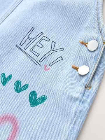 Next Loosefit Tuinbroek in Blauw