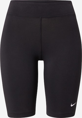 Leggings 'Essential' de la Nike Sportswear pe negru: față