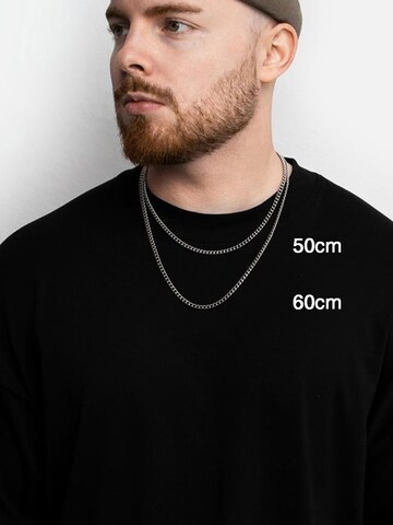 warpedsense Necklace 'Cuban' in Silver