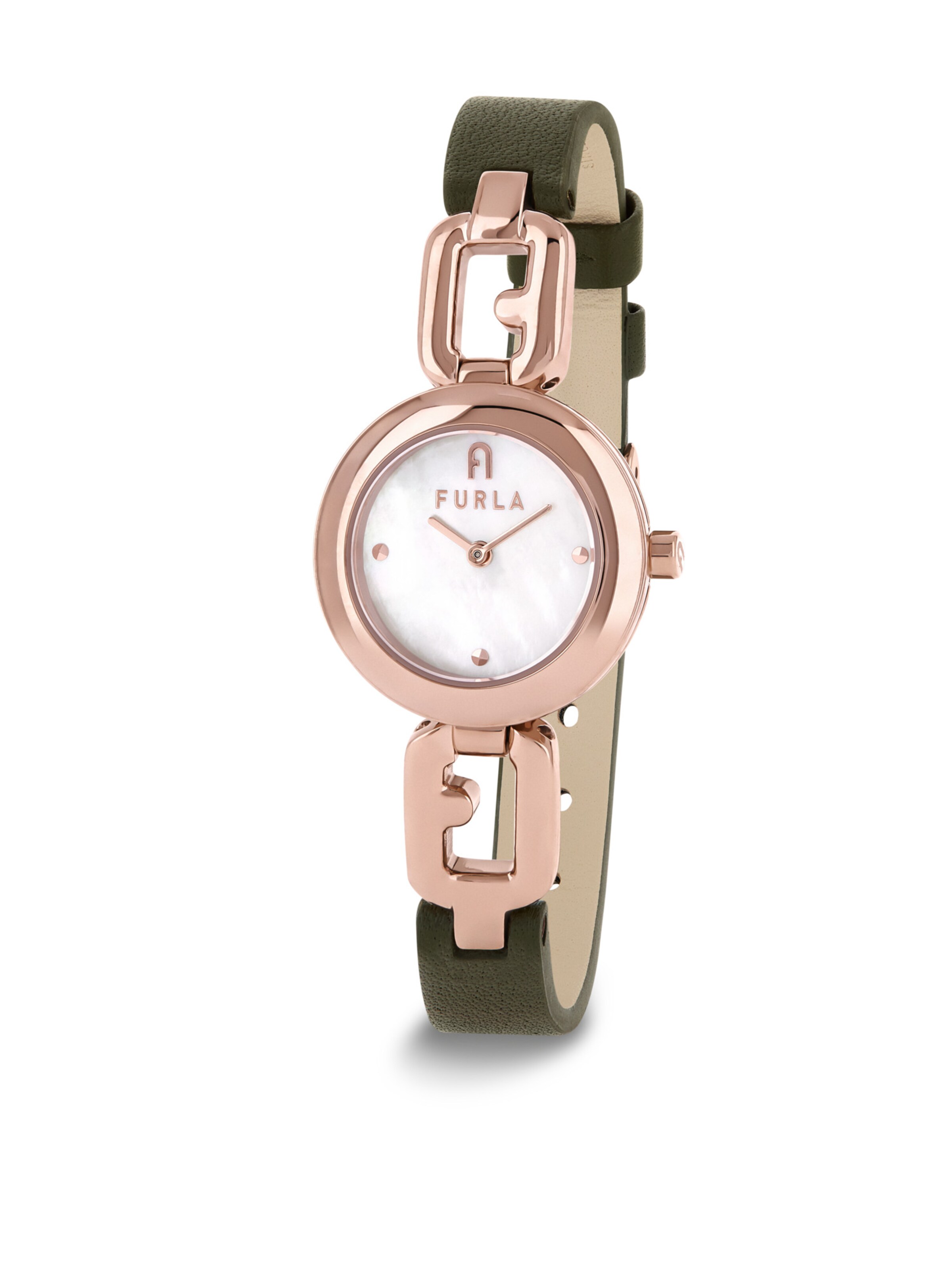 FURLA Uhr 'ARCO' in Grün: Vorderseite