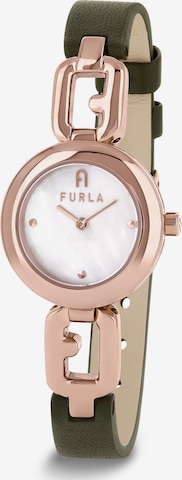 FURLA Uhr 'ARCO' in Grün: Vorderseite