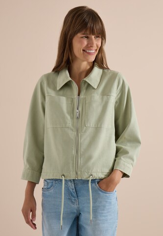 CECIL Between-Season Jacket in Green: front